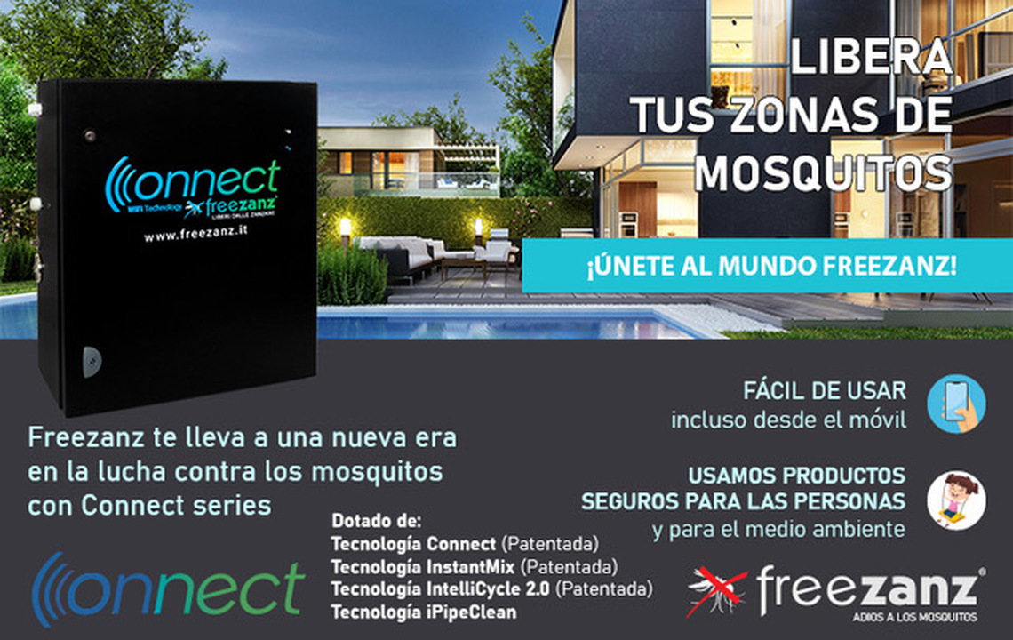 Ibérica Ambienta, distribuidor de FreeZans. Libera tus zonas de mosquitos.